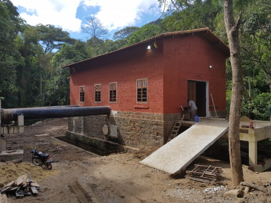 Casa de Força- CGH Bambu- GERA ENERGIA